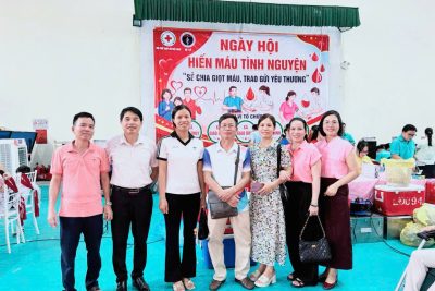 🩸 TRƯỜNG THCS GIAO CHÂU HƯỞNG ỨNG NGÀY HỘI HIẾN MÁU TÌNH NGUYỆN🩸