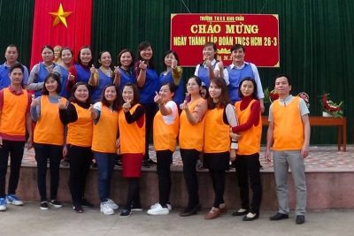 VÀI NÉT VỀ HOẠT ĐỘNG PHONG TRÀO CỦA CHI ĐOÀN TRƯỜNG THCS GIAO CHÂU.